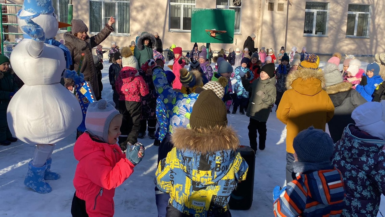 День рождения Снеговика!