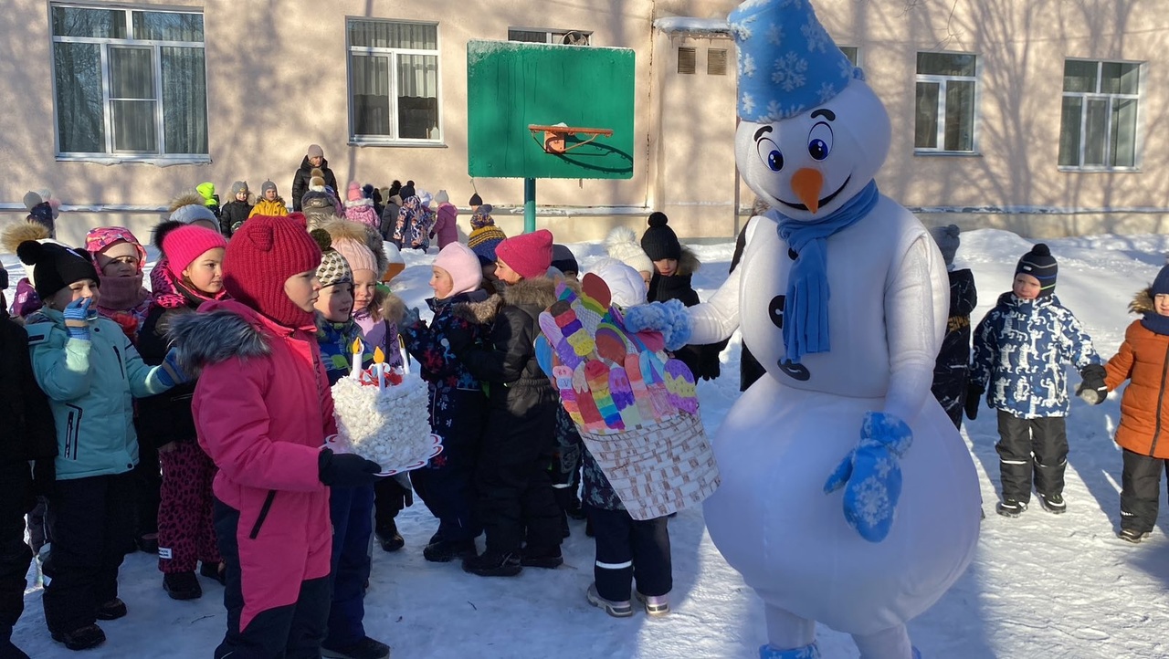 День рождения Снеговика!