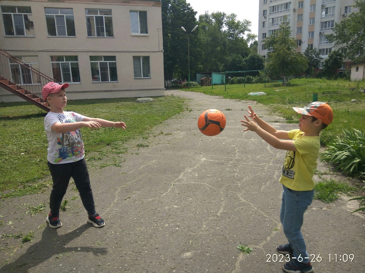 День спортивных игр в детском саду