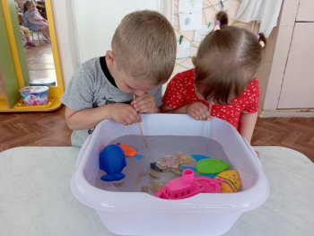 День игр с водой и песком в детском саду
