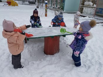 Веселые зимние прогулки