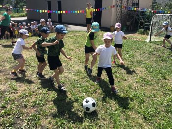День Российского футбола в детском саду